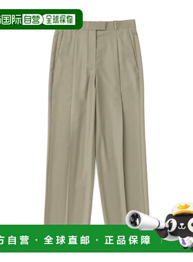 日本直邮THE ROW SORINA 女士米色直筒羊毛裤10239 w4084 (myb)