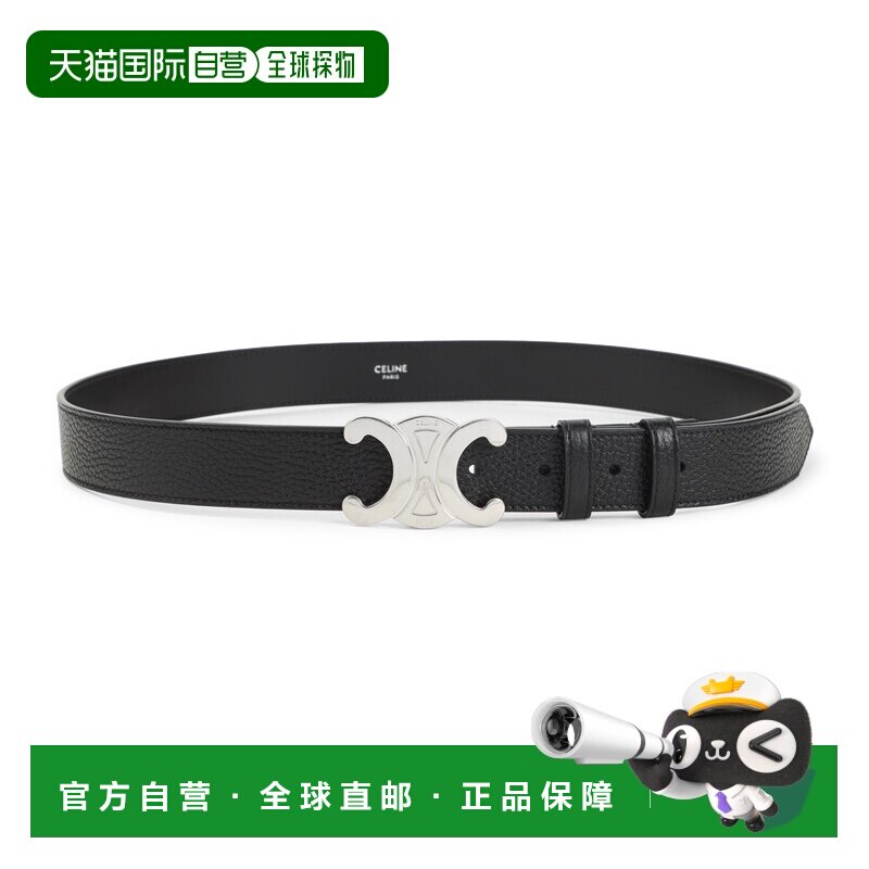 香港直邮CELINE 男士腰带 45BIE3AUY38SIBLACK 黑色皮带 SS2026图片