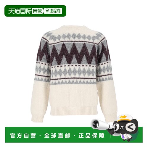 欧洲直邮PESERICO 男士针织衫 R59578F05G9249G03 AW2026 白色
