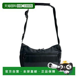 日本直邮Abu Garcia 圆形单肩包10L黑色涂层1619880