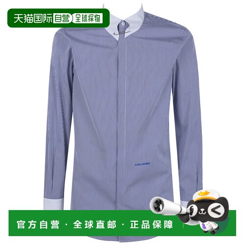 香港直邮DSQUARED2 男士衬衫 SS2026 S74DM0998D35441001F长袖