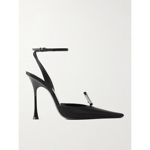 Saint Laurent 圣罗兰 女士 露跟高跟凉鞋 8092189QNBL