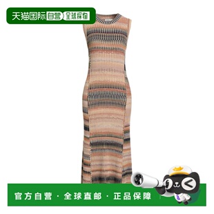 付款1h内可退 香港直邮Simkhai 女士 中长连衣裙 brown棕色 舒适