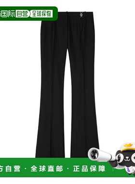 香港直邮Versace 羊毛细条纹长裤 10131581A16260西装裤