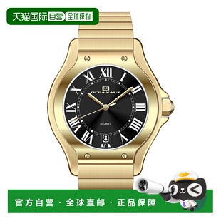 自营Oceanaut女式Rayonner黑色表盘手表-黑色 美国奥莱直发