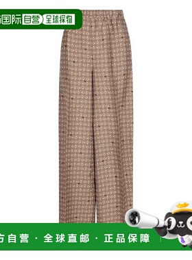 香港直邮MAX MARA 女士休闲裤 MXMVISCHIO085006 SS2026 棕色