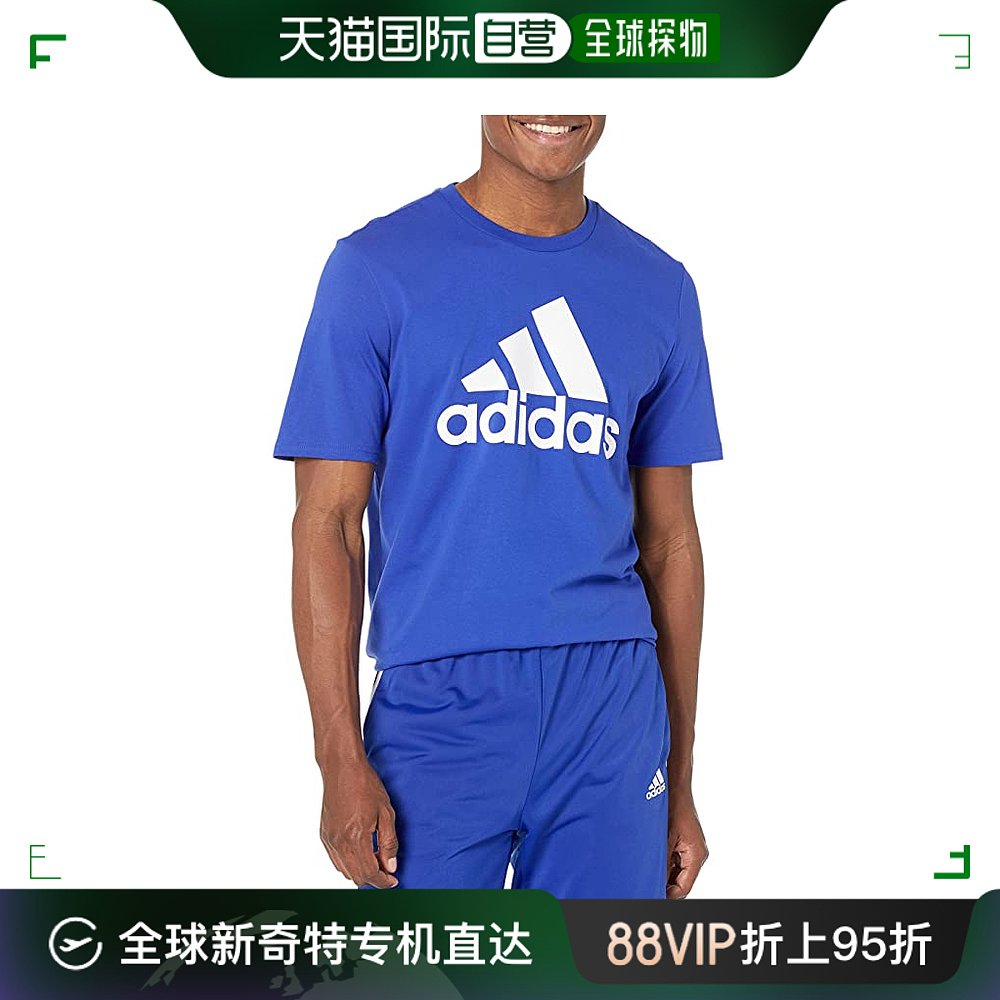 香港直邮潮奢 adidas阿迪达斯男士 Badge Of运动短袖T恤