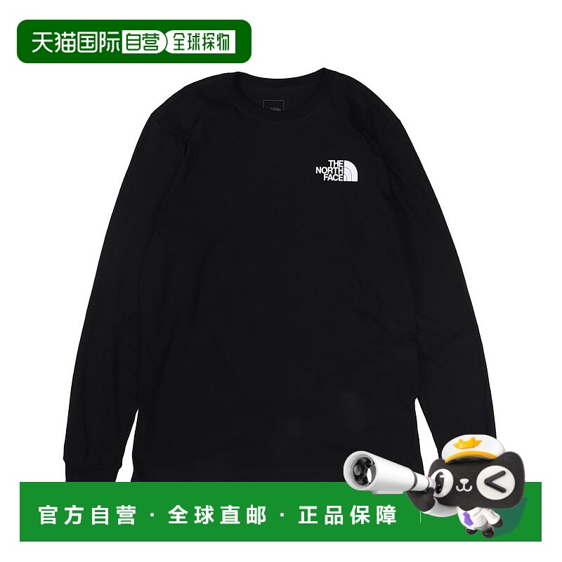 日本直邮 The North Face 男士长袖T恤[NF0A811N] 黑色 绿色 紫色