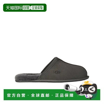 1h可退 香港直邮UGG 男士拖鞋 1101111MLF AW2025 黑色 Scuff拖鞋