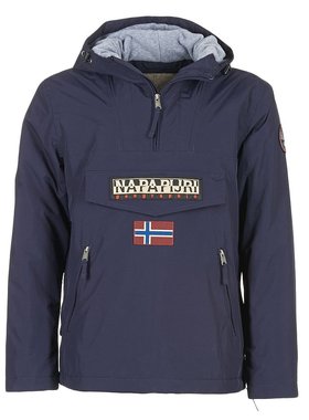 Napapijri 男士 RAINFOREST WINTER POCKET 派克大衣 海蓝色