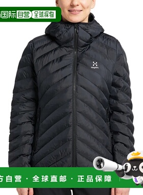 韩国直邮HAGLOFS Sarna Mimic Hood W`s 纯黑色 (607776-2C5) 羽/