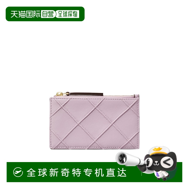1h可退 香港直邮TORY BURCH 女士钱包 152602500 SS2025 粉红色 F