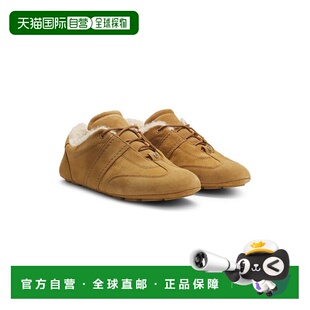 trim trainers beige Steiff 美 light fur suede 自营bossx