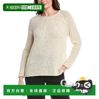 自营Lafayette 148 New York Nautical Net Wool & Alpaca-Blend