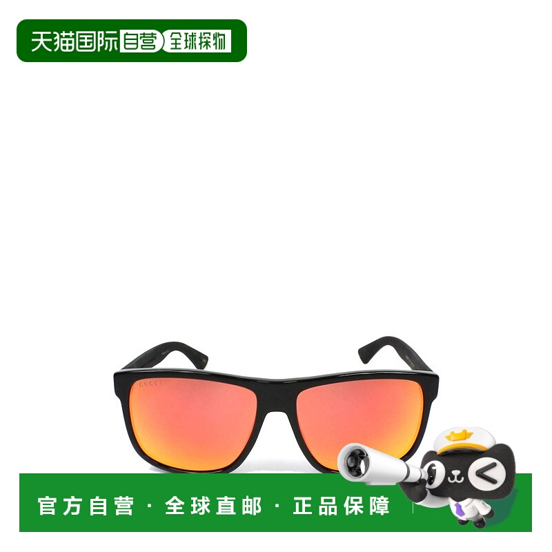 1小时内可退 香港直邮GUCCI 女士眼镜 GG0010S002 AW2024 蓝色 Gu