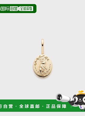 1h可退 日本直邮NOJESS 女士K5野兔主题双面吊坠 30251117004