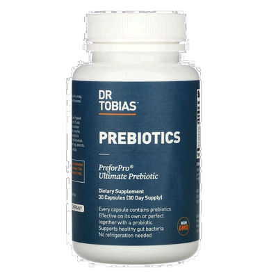 香港直发Dr. Tobias益生元胶囊肠道健康膳食补充剂30粒植物