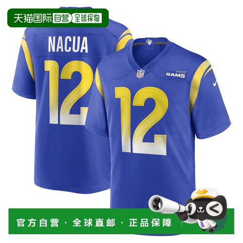 澳大利亚直邮Nike 洛杉矶公羊队耐克主场球衣 普卡纳库阿 男款
