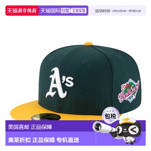 Era 1989 59Fifty 奥克兰运动家队 年世界大赛合身帽 MLB 自营New