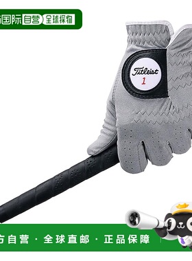 【日本直邮】Titleist泰特利斯 高尔夫手套/左23cmTG53GY-23 GY灰