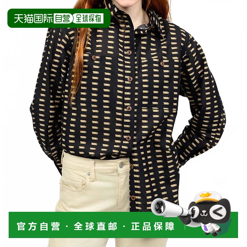 自营ivy janeCoffee Camp Shirt In Multi - multi 美国奥莱直发
