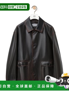 香港直邮Loewe 单排扣皮夹克 H526Y34L11罗意威经典