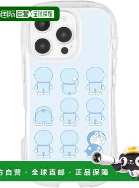 【日本直邮】Gourmandies/iPhone16 Pro 透明壳-哆啦A梦 DR-138A