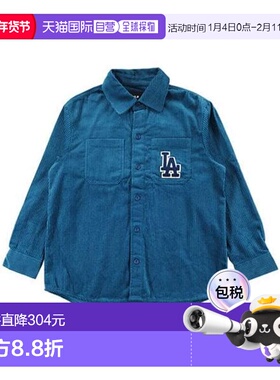 韩国直邮MLB Public 中号徽标灯芯绒套头衫 3AWSB0226-07BLD