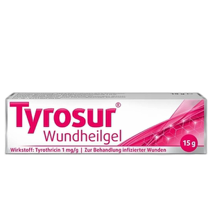 德国Tyrosur抗生素凝胶15g抗菌消炎防感染促伤口愈合