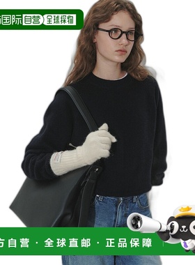 韩国直邮Dunst秋冬24年新品法式复古经典中性风韩版毛衣UDGL3F101