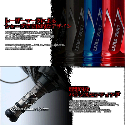 日本直邮Libre 卷轴零件定制平衡器 2 型 C2 型钛 x 金 CB2-CA2-T