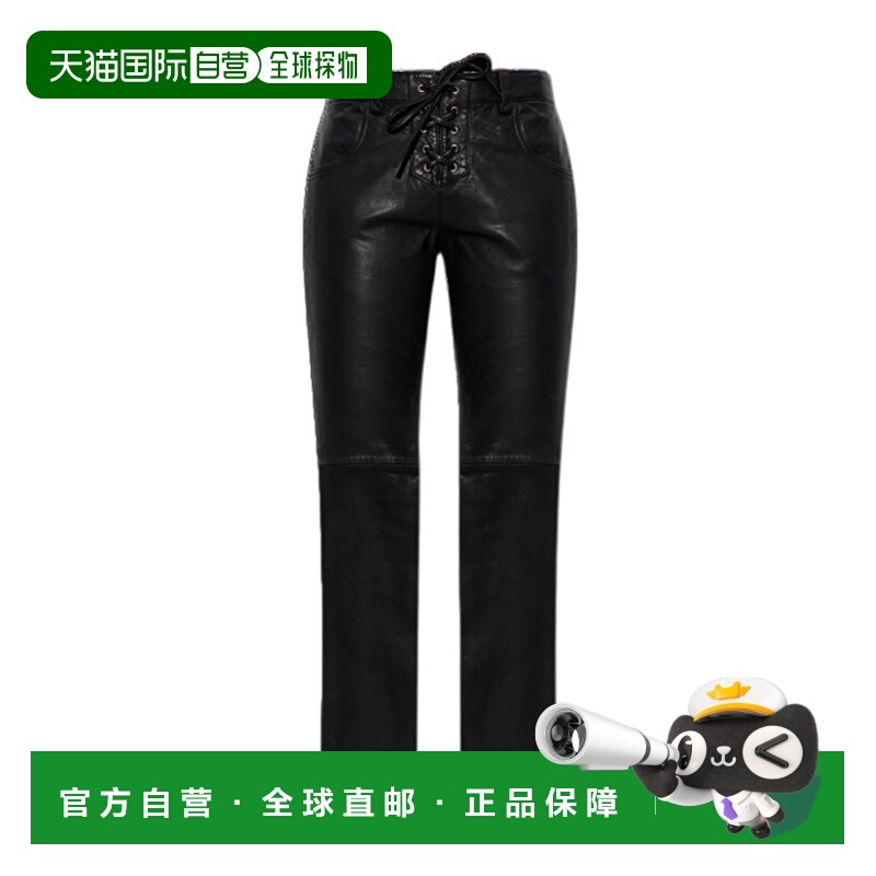 香港直邮Isabel Marant 亮面小羊皮皮裤 PA0544FCD1B02I