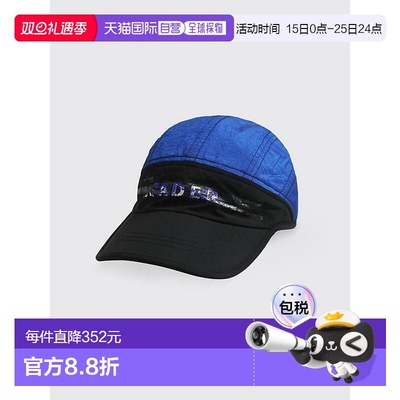 韩国直邮ADER ERROR 公用帽子Scratch tape logo cap Blue 301404