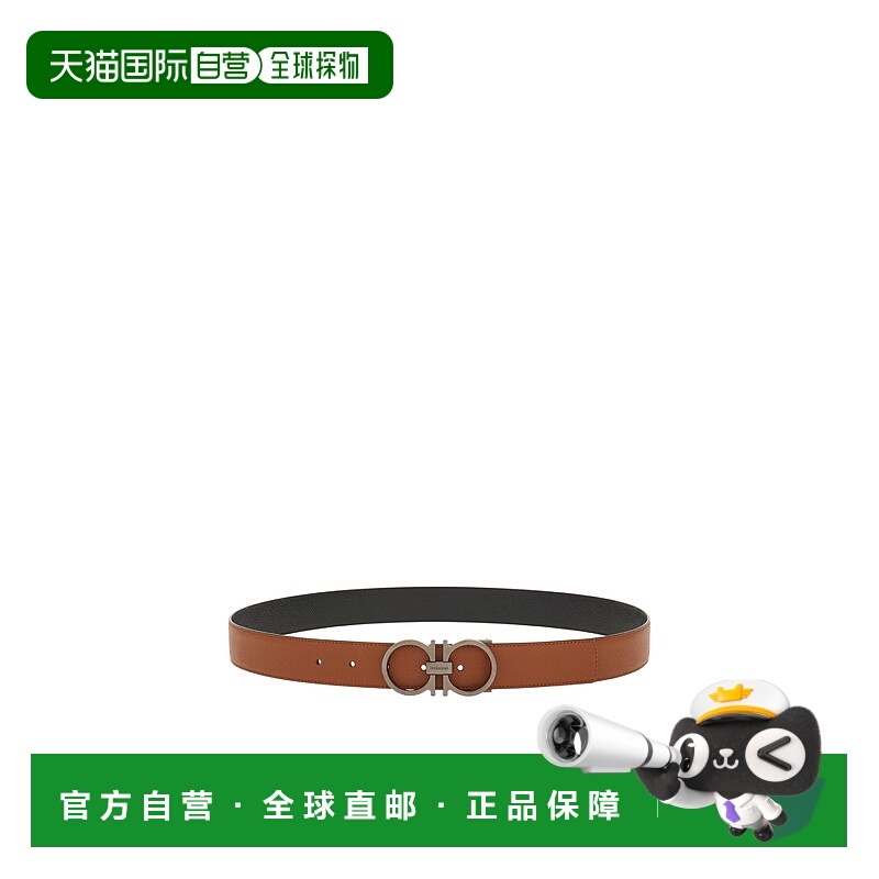 香港直邮Salvatore Ferragamo 可翻转且可调节的 Gancini 腰带 67