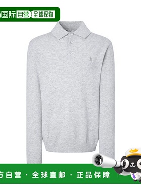 韩国直邮HAZZYS [25FW] 海吉斯灰色羊绒卡拉针织衫 (HZSW5D469G1)