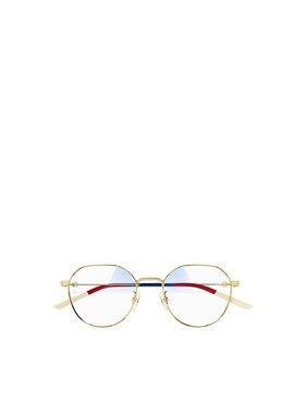 GUCCI 女士眼镜 GG0684S001 CO 白色 圆框太阳镜