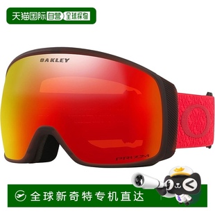日本直邮 红色 OAKLEY欧克利 火红OO7104头盔 护目镜TRACKER