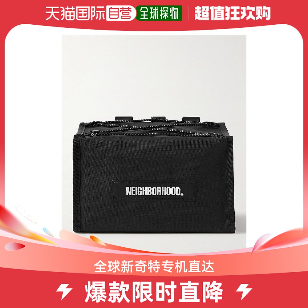 香港直邮潮奢 Neighborhood男士Logo-Print ECOSTEP Bar Bag斜