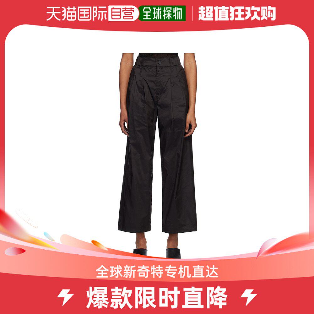 香港直邮潮奢 issey miyake 三宅一生 女士airborne 弹性腰休闲裤