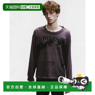 美国直邮儿童剥夺-男人愤怒的花朵Ls t恤