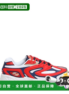 1h可退 香港直邮潮奢 Fila 男士“BUZZARD”仿皮运动鞋斐乐