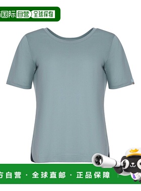 香港直邮HERNO 女士T恤 JG000273D520589024 SS2025 蓝色 T-Shirt