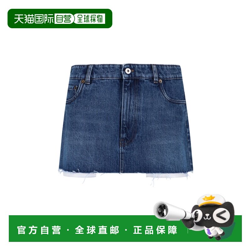 香港直邮Miu Miu 缪缪 女士 半身裙 GWD278OOO10BF包臀裙a字裙