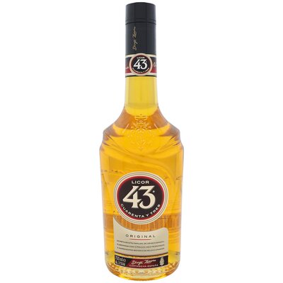 欧洲直邮licor 43利口酒31%700ml金典原味力娇酒配制酒洋酒正品