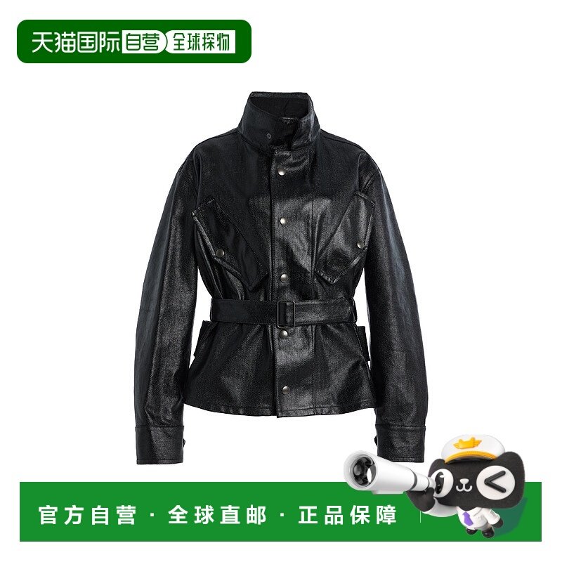 1h可退 香港直邮Maison Margiela 马丁 马吉拉 女士 束带涂层棉质,女装/女士精品,短外套,淘宝优惠券,粉丝福利购,淘宝优惠卷