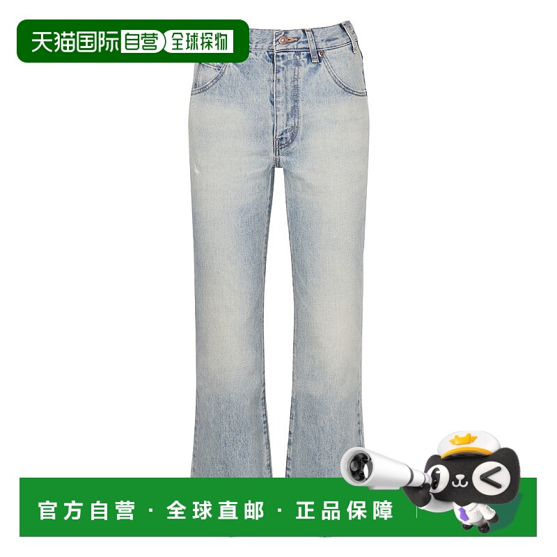 香港直邮CELINE 女士牛仔裤 2N423789D08KW AW2025 蓝色 Jeans Bo