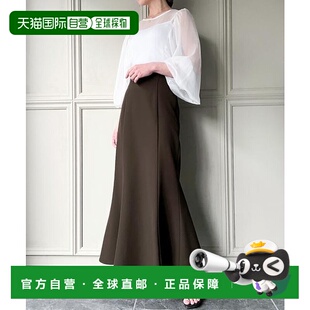 1h可退 日本直邮JUNOAH 高腰系带美人鱼裙半身裙鱼尾裙