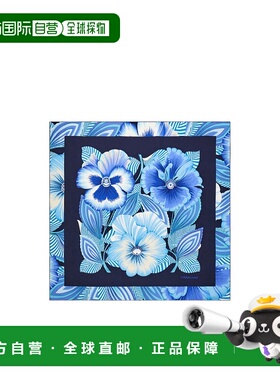 香港直邮Salvatore Ferragamo Brezza 印花真丝丝巾 310227