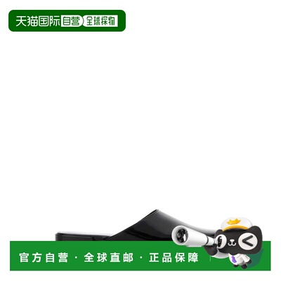 香港直邮THE ROW 女士凉鞋 F1677L604BLK AW2025 黑色 Black leat