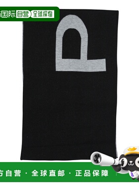 1h可退 香港直邮Pinko 品高 女士 黑色羊毛混纺围巾 105988A2Z5ZZ